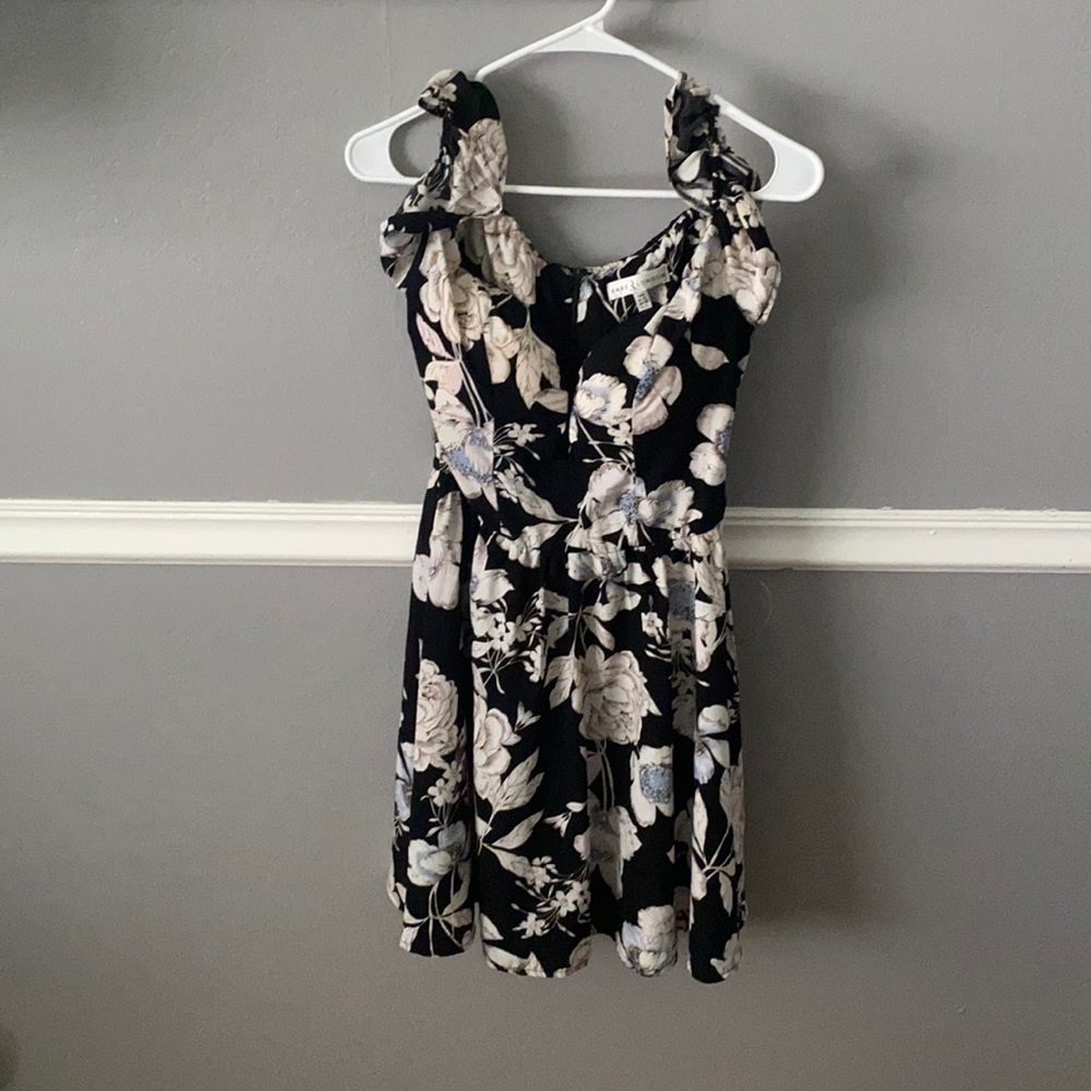 Off the shoulder floral dress